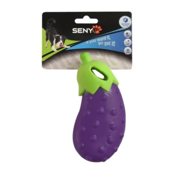 Senye Eggplant Dog Chew Toy