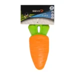 Senye carrot-shaped chew toy for dogs