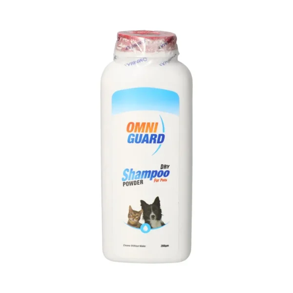 Omni Guard pets dry shampoo Powder