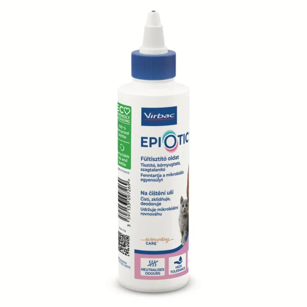 Virbac Epiotic Ear Cleaner For Cats And Dogs 125 ml