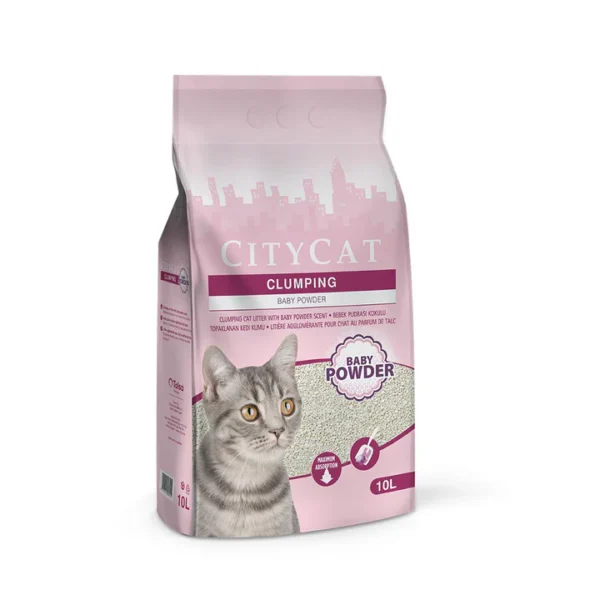 Citycat Clumping Cat Litter 10L