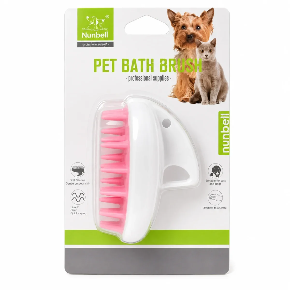 Nunbell Pet Bath Brush - Image 2