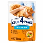 CLUB 4 PAWS PREMIUM for adult cats With Salmon