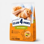 CLUB 4 PAWS PREMIUM for adult cats With Rabbit