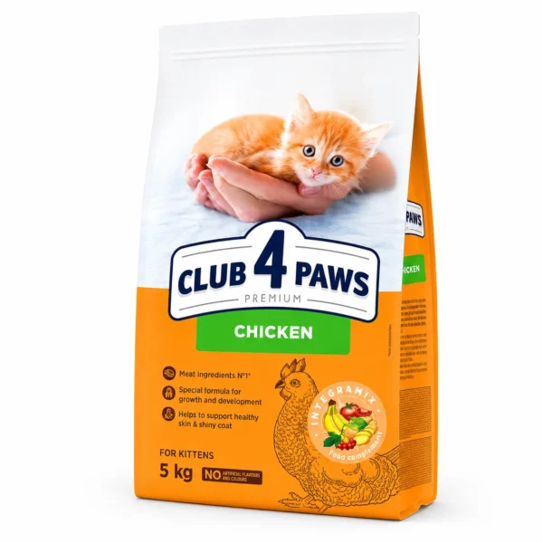 CLUB 4 PAWS Premium For Kittens With Chicken