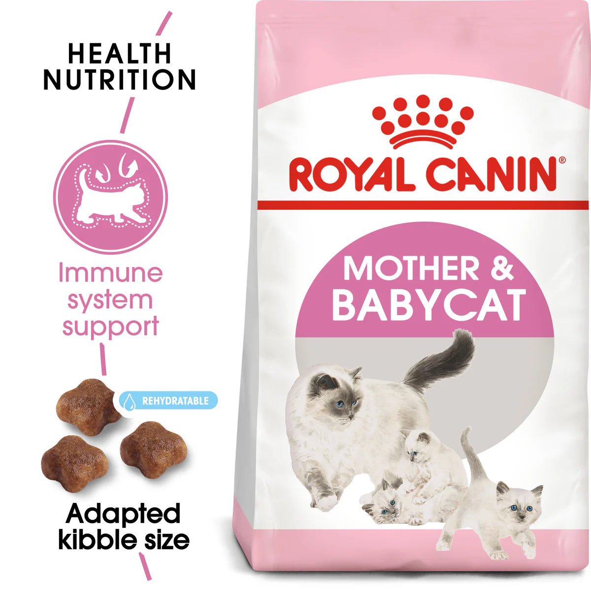 RC-FHN-M_B-MV-EretailKit_834107ad-f60c-4549-8613-e0a7cdadeed2 Royal Canin Mother & Babycat dry food - Image 1