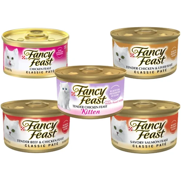 Fancy Feast Classic Paté Savory Gourmet Wet Cat Food 85g