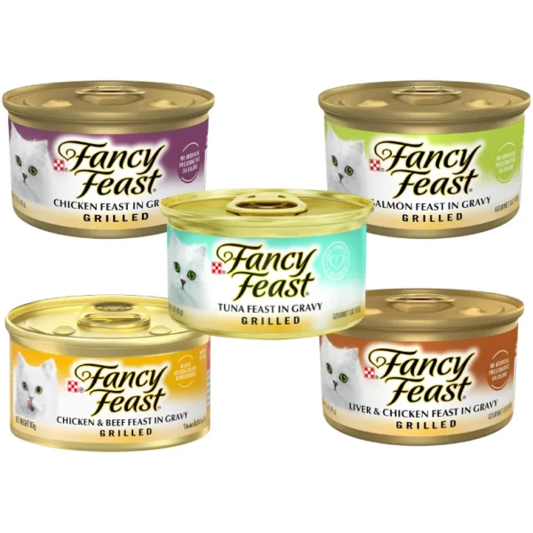 Fancy Feast® Grilled Gourmet Wet Cat Food in Gravy 85g