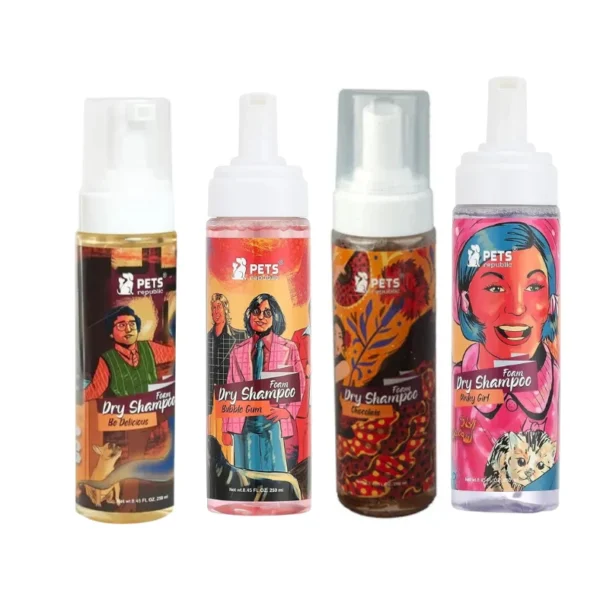 Pets Republic Foam Dry Shampoo 250 ml