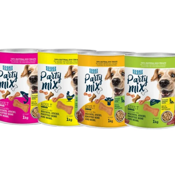 Orgo Party Mix Dog Treats - 1Kg