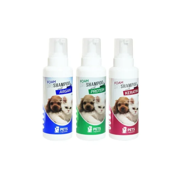 Pets Republic Foam Dry Shampoo 520 ml