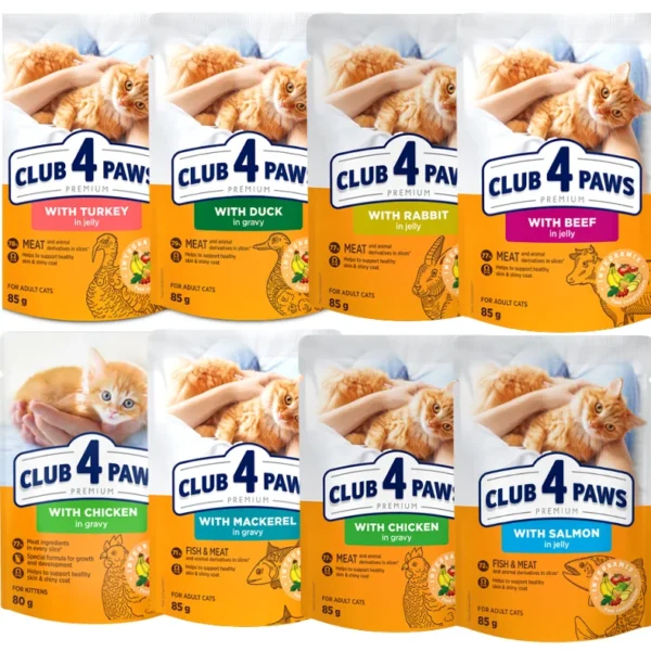 Club 4 Paws Wet Food For Cat 100g