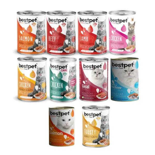 Bestpet Wet Cat Food Cans 400g