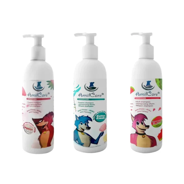 Amil Care Anti-Fleas & Ticks Shampoo For Dog 1L