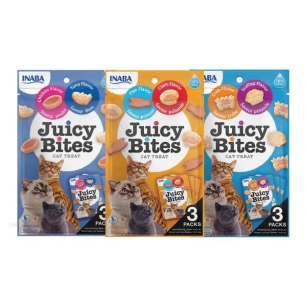 INABA Churu Juicy Bites - 3 packs (33.9g)