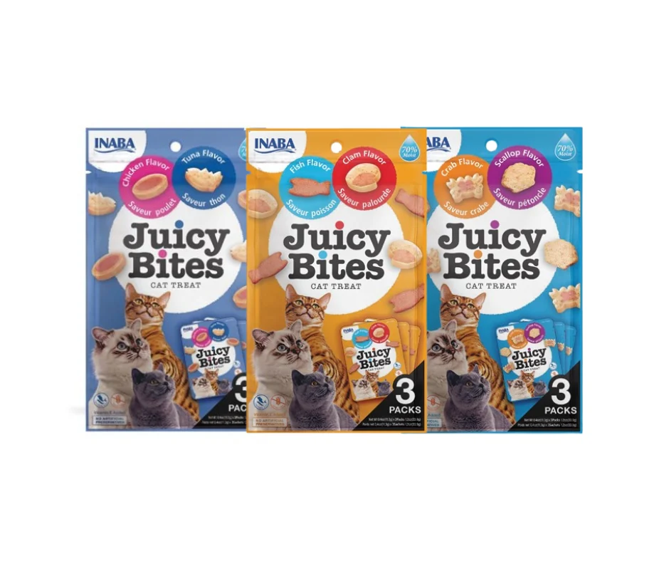 Untitled design (91) INABA Churu Juicy Bites - 3 packs (33.9g) - Image 1
