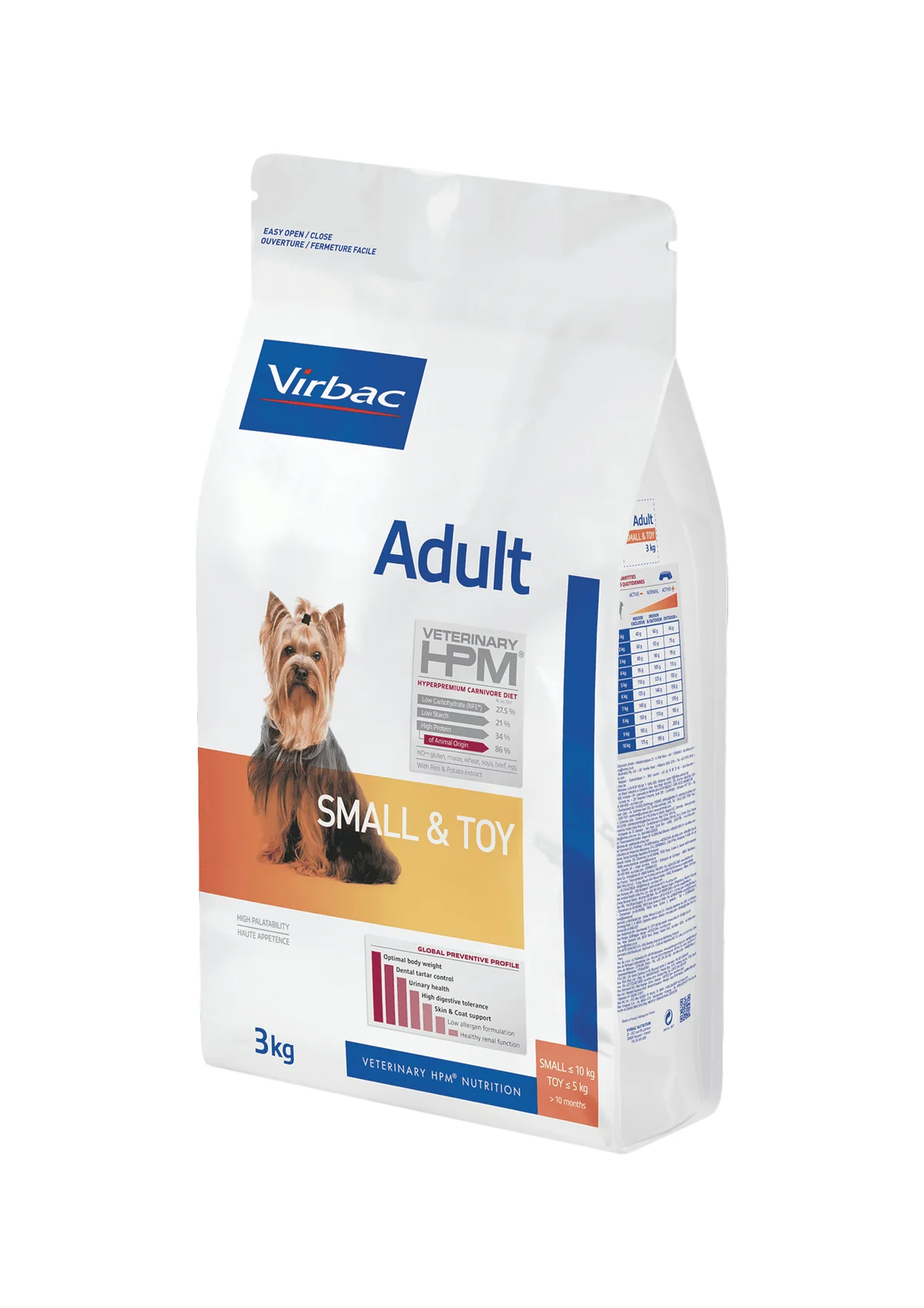 Virbac_Baby_Small_Toy_3kg Virbac Adult Small & Toy – Dry Dog Food - Image 1