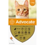 Advocate Anti-Fleas & Ticks Solution For Cat - 1 Pipette