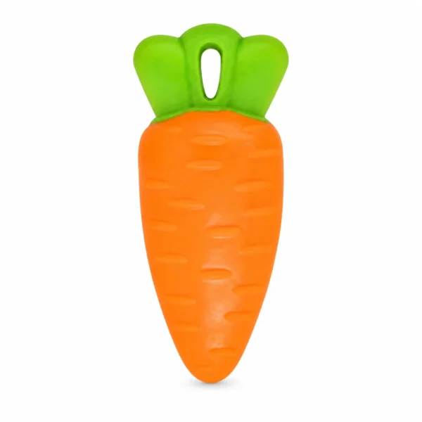 Carrot-shaped chew toy for dogs