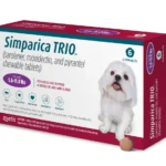 Simparica Trio 2.5 to 5 kg 1 tablet