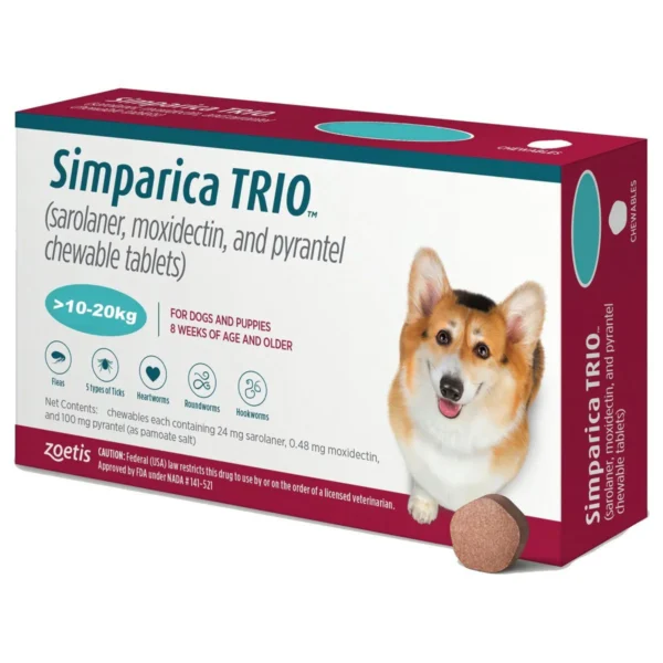 Simparica Trio 10-20kg 1 tablet