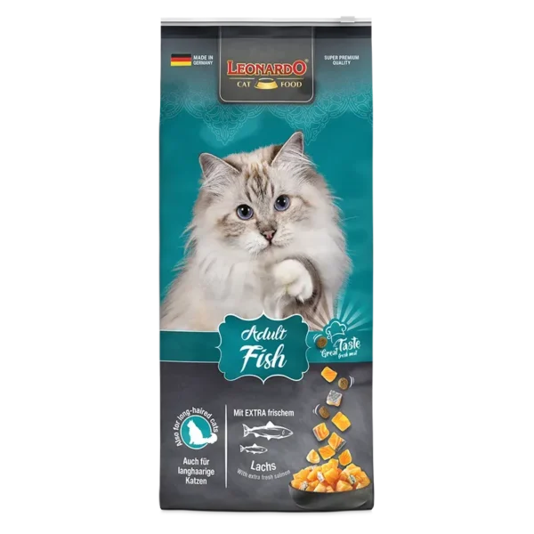 Leonardo Classic Line Cat Dry Food - Fish, 1.8 Kg