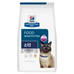 Hill's Prescription Diet z/d Hydrolyzed Cat Food Sensitivities ActiveBiome 1.5 Kg
