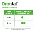Drontal Tablet For Cats - 1 Tablet - Image 5