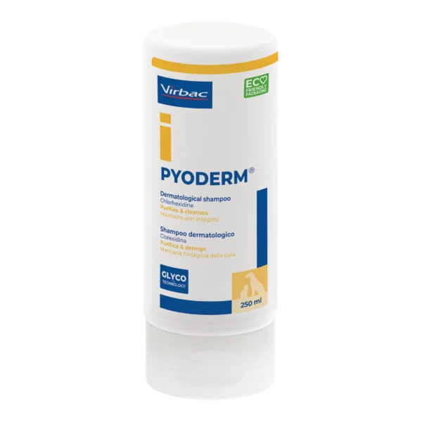 Virbac Pyoderm Shampoo – Anti-bacterial & Anti-fungal 250ml