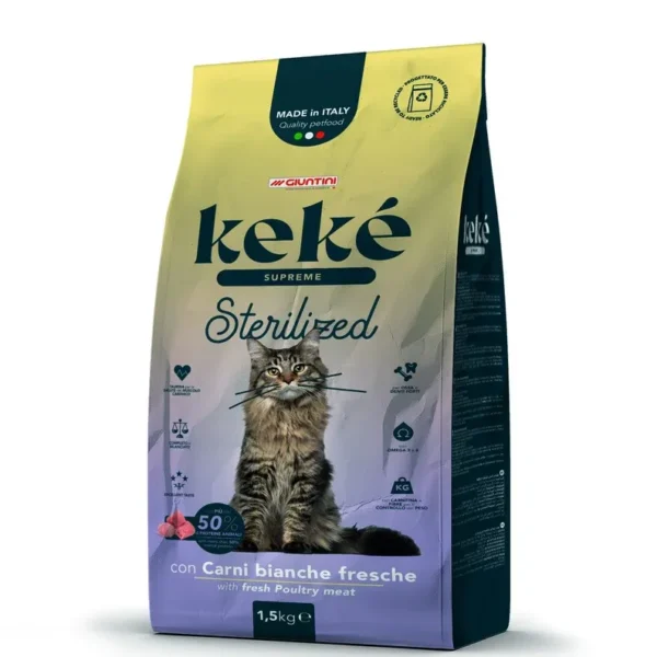 Keke Supreme Sterilized Adult Cat Dry Food
