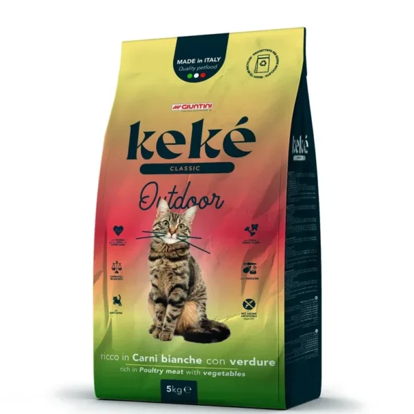 Keke Classic Outdoor Adult Cat Dry Food 5Kg