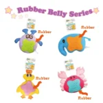 Soleil Rubber Belly Mutt Monsters, Grabby Squeak & Squeal Toy: P5175 - Image 2