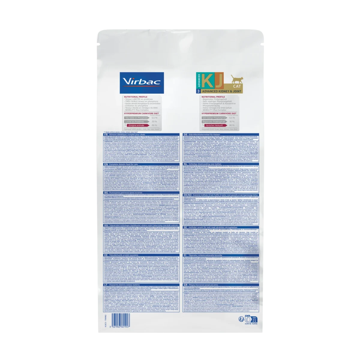 Virbac Advanced Kidney & Joint Cat Dry Food - Image 2