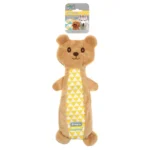 Soleil Plush Dog Toy Crinkle Bear: P8165