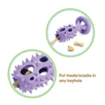 Soleil Rubber Dog Toy Treat Despenser: R5160 - Image 3