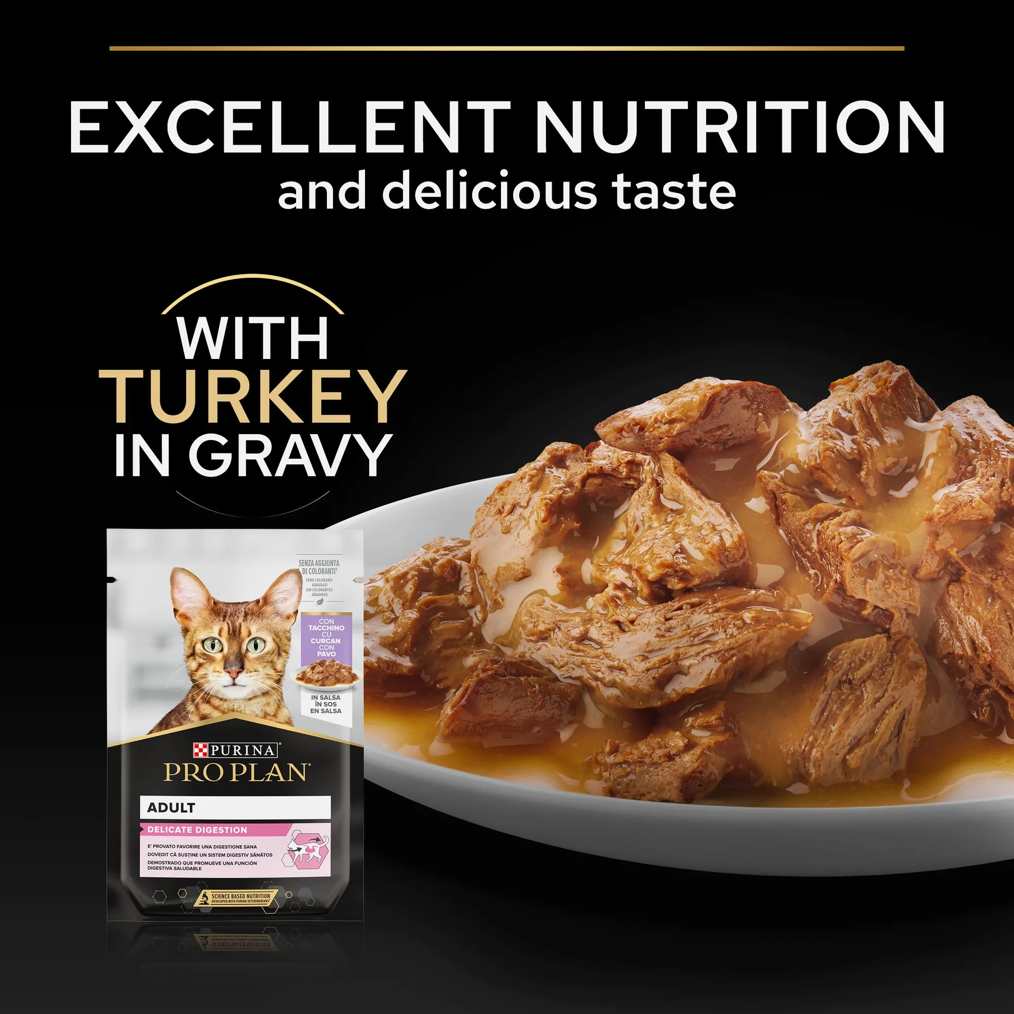 Purina Pro Plan Wet Cat Food, in Gravy 85g - Image 5