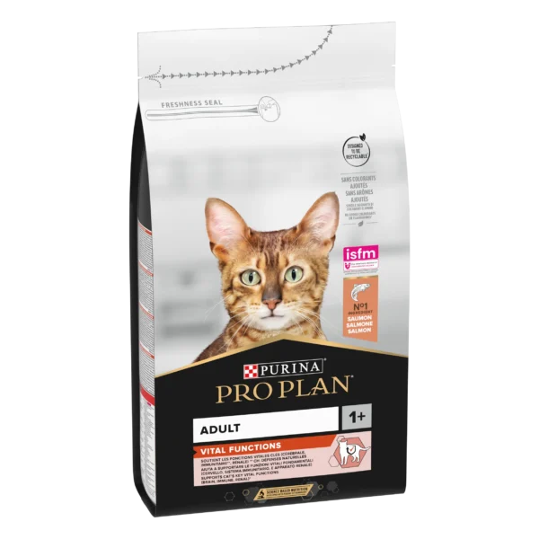 Purina Pro Plan Adult Vital Functions Everyday Dry Cat Food with Salmon 1.5 Kg