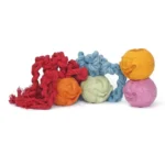 Soleil Happy Face Rubber Toy W/rope Hair: R5106 - Image 4