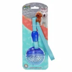 Soleil Squeaky Tpr Dog Toy Ball With Ribbon, Large: TR1066 - Image 4