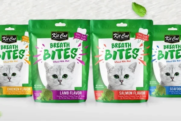 KitCat Breath Bites Treats For Cats 60g