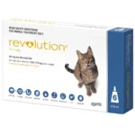 Revolution Topical Anti-Fleas & Ticks Solution for Cats, 5.1-15 lbs - 1 Pipette