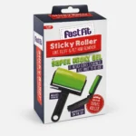 Fast Fit Black & Green Sticky Pet Lint Roller