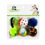 Dobo Pet Assorted Ball Cat Toys - Image 2