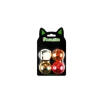Pawzilla Assorted Ball Cat Toys with Bells