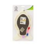 Running Track Cat Scratching Mat Fish Shaped