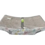 Carton Scratcher with Ball & Catnip Toy