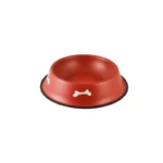 Bone Print Stainless Steel Pet Bowl Xl