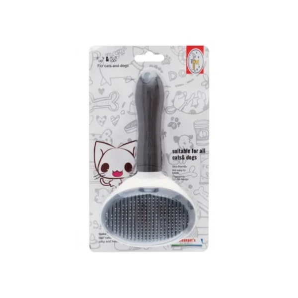 Cleanpet's Pet Brush With Hair Removal Button