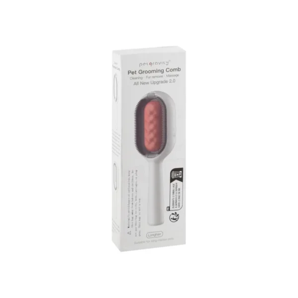 Silicone Grooming Comb for Long Hair Pets