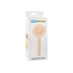Beige Pet Swirl Slicker Brush